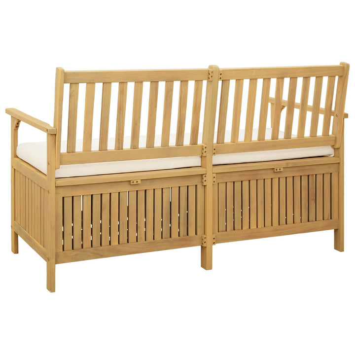 Förvaringsbänk 2 -Seater 148 X 63 X 84 Cm Rektangulär