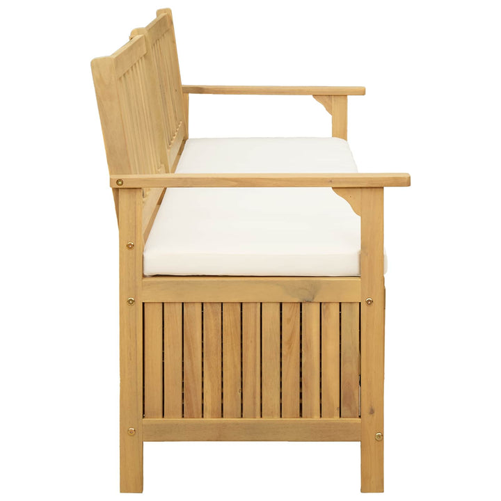 Förvaringsbänk 2 -Seater 148 X 63 X 84 Cm Rektangulär