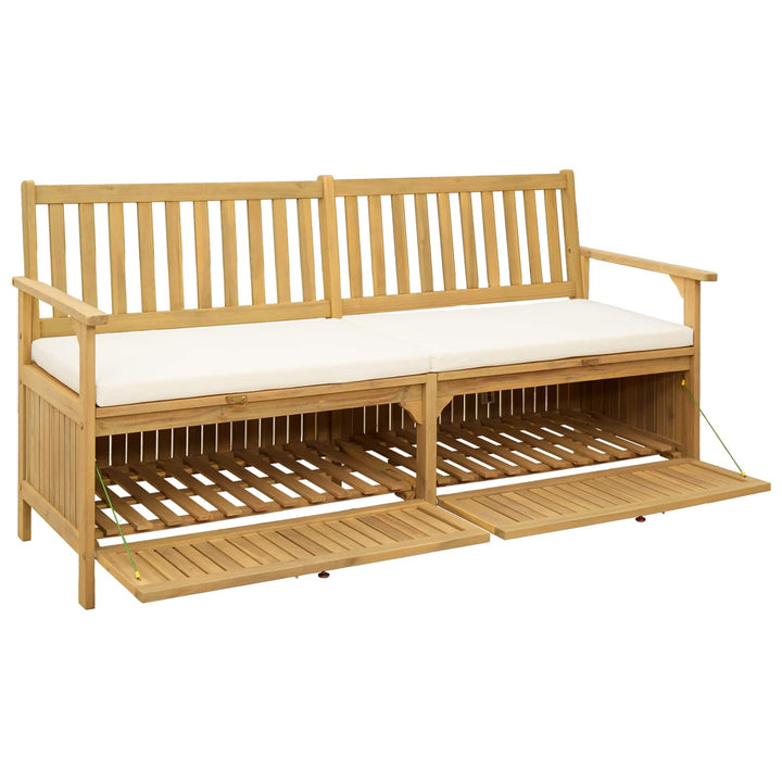 Förvaringsbänk 2 -Seater 170 X 63 X 84 Cm Rektangulär