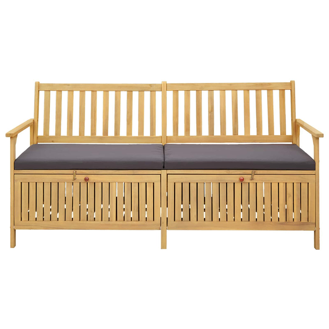 Förvaringsbänk Med Kudde Med Lagring Med Dörr 170 X 63 X 84 Cm