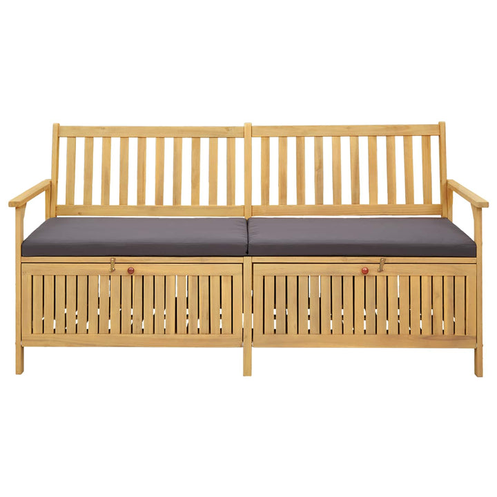 Förvaringsbänk Med Kudde Med Lagring Med Dörr 170 X 63 X 84 Cm