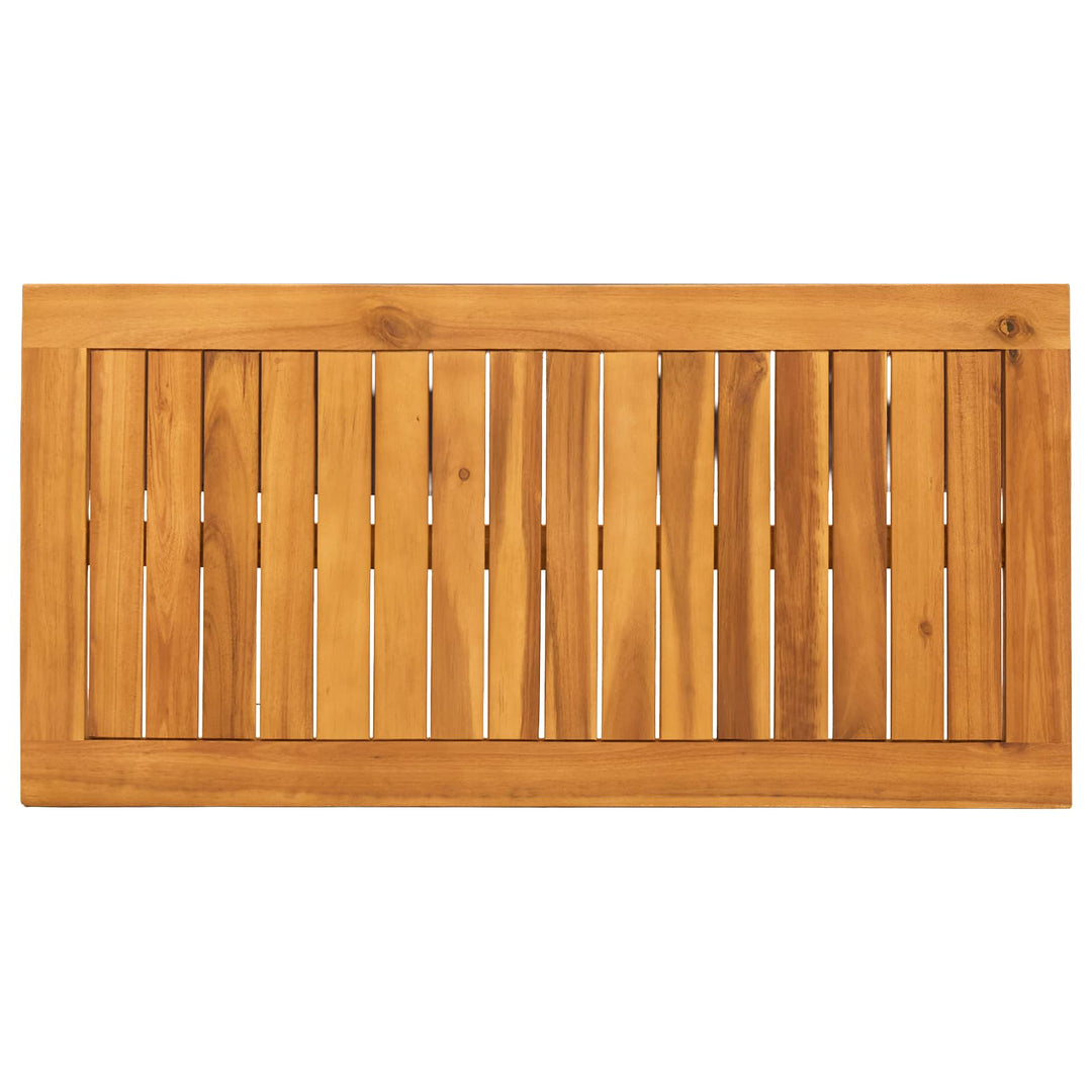 Utemöbelset 4 Pcs Svart Och Turkos Konstrotting