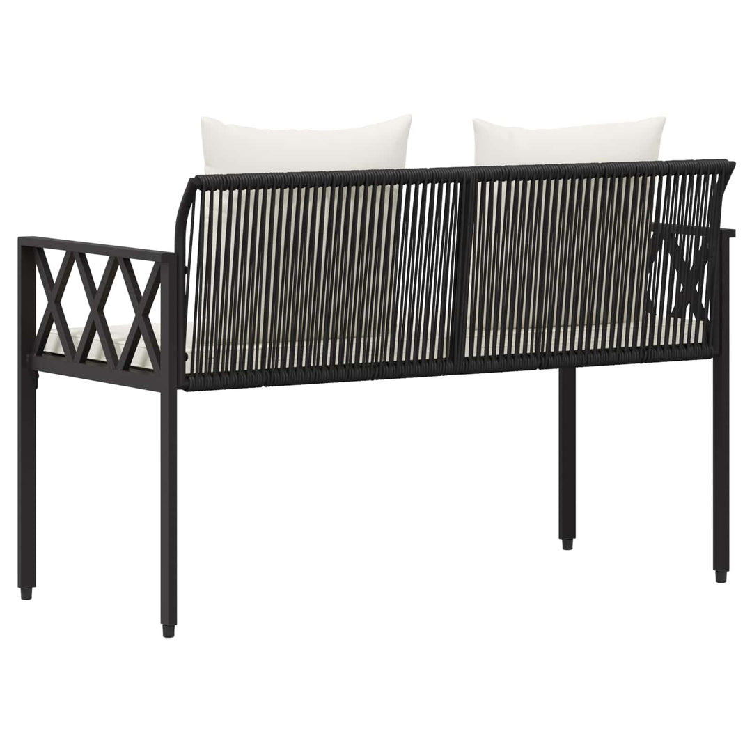 Utomhusbänkar 2 -Seater 116 X 56 X 75 Cm Konstrotting