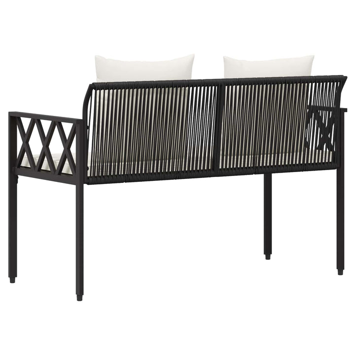 Utomhusbänkar 2 -Seater 116 X 56 X 75 Cm Konstrotting