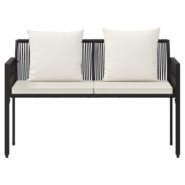 Utomhusbänkar 2 -Seater 116 X 56 X 75 Cm Konstrotting
