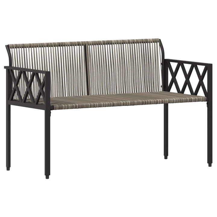 Utomhusbänkar 2 -Seater 116 X 56 X 75 Cm Konstrotting