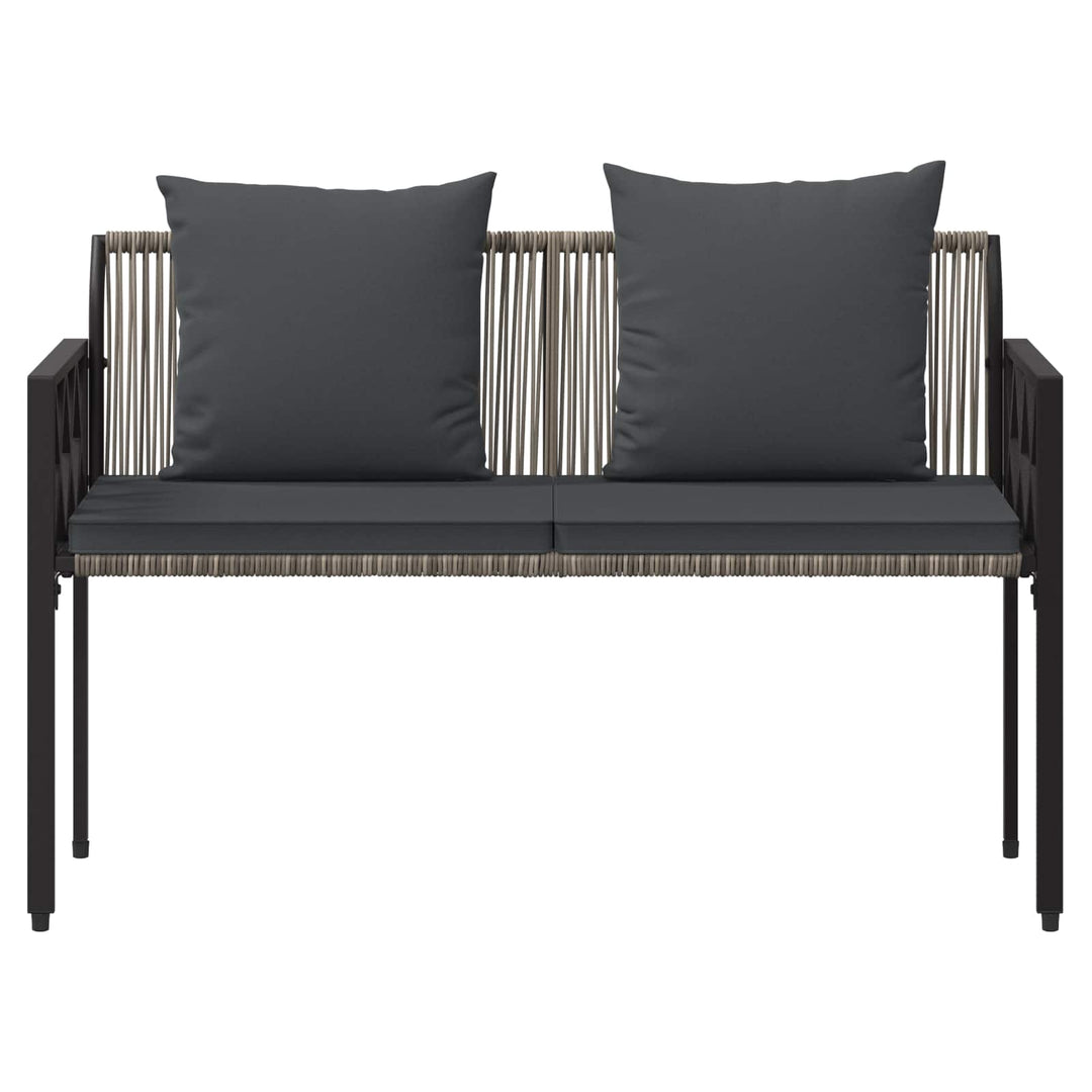 Utomhusbänkar 2 -Seater 116 X 56 X 75 Cm Konstrotting