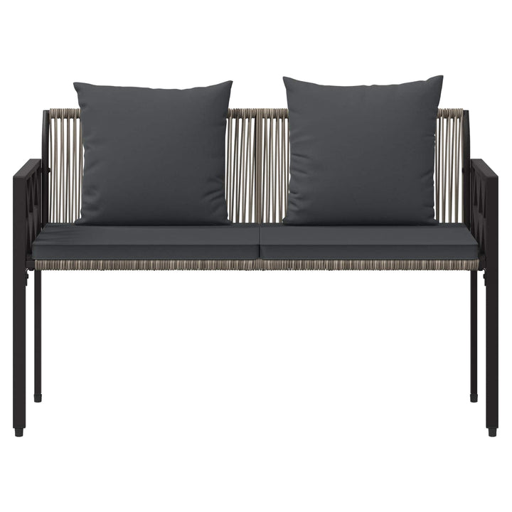Utomhusbänkar 2 -Seater 116 X 56 X 75 Cm Konstrotting