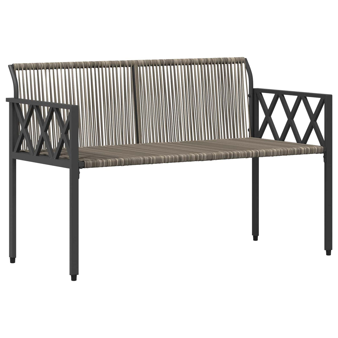 Utomhusbänkar 2 -Seater 116 X 56 X 75 Cm Konstrotting