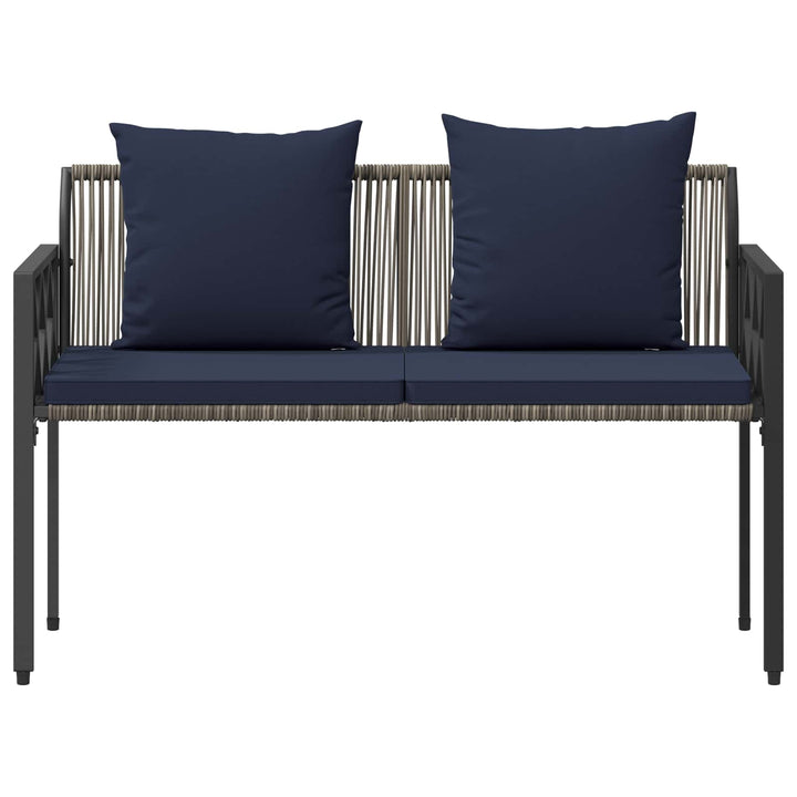 Utomhusbänkar 2 -Seater 116 X 56 X 75 Cm Konstrotting