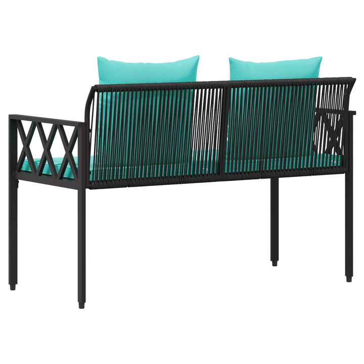 Utomhusbänkar 2 -Seater 116 X 56 X 75 Cm Konstrotting