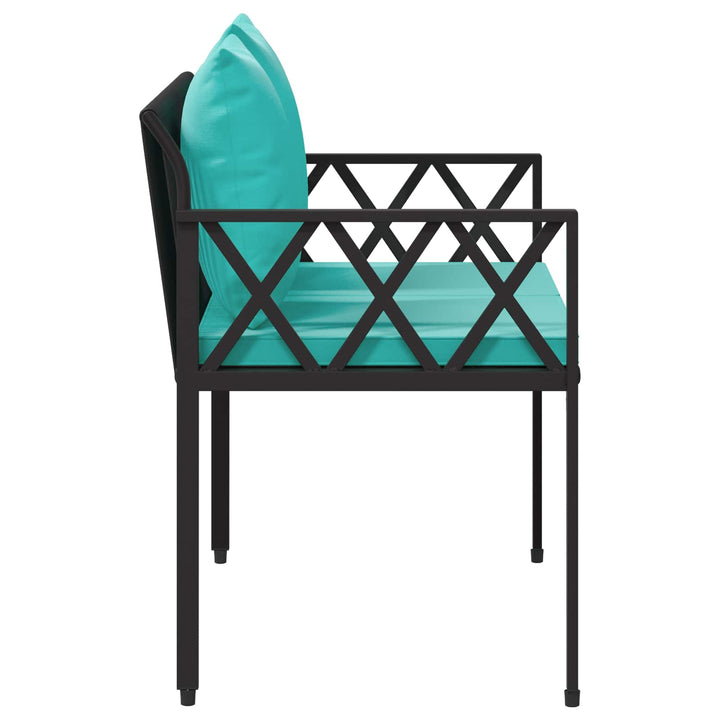 Utomhusbänkar 2 -Seater 116 X 56 X 75 Cm Konstrotting
