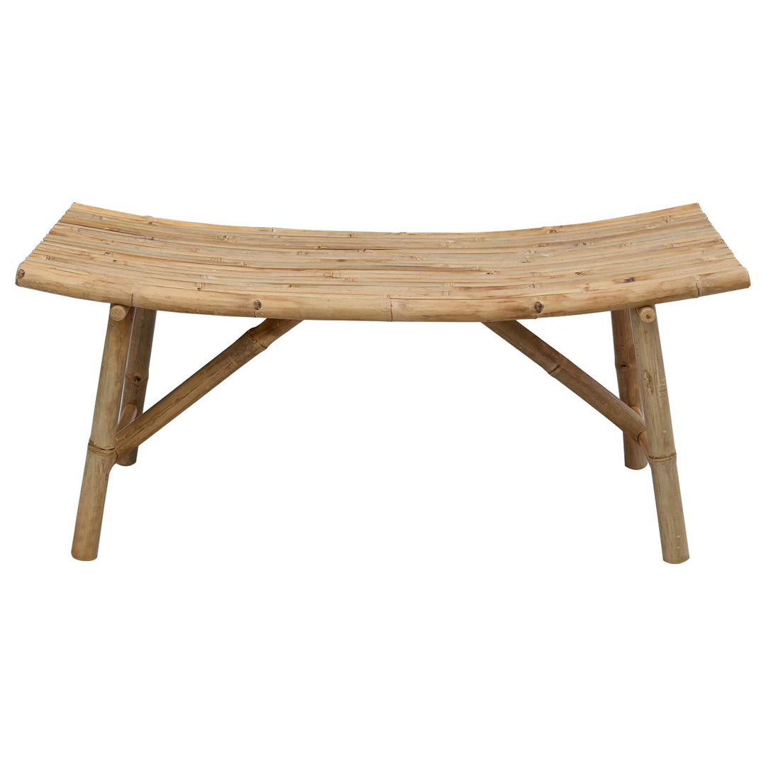 Trädgårdsbänk Naturfärg 110 X 45 X 50 Cm Bambus