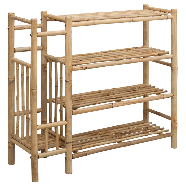 Skoställ 88 X 27 X 80 Cm Bambu Naturlig