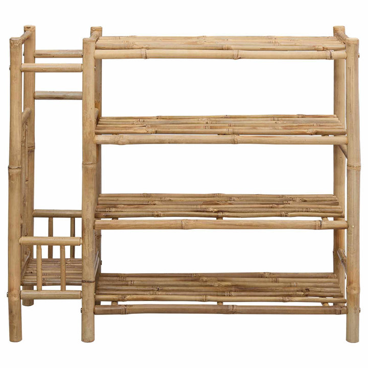 Skoställ 88 X 27 X 80 Cm Bambu Naturlig