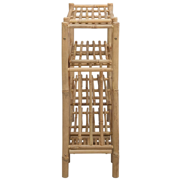 Skoställ 88 X 27 X 80 Cm Bambu Naturlig