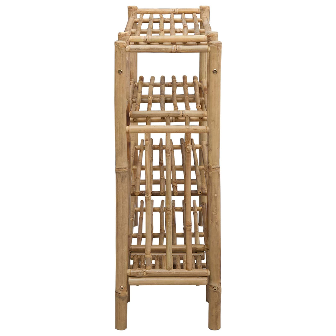 Skoställ 88 X 27 X 80 Cm Bambu Naturlig