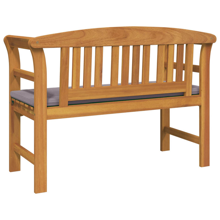 Rosabänk Naturlig 114 X 46 X 82,5 Cm Massivt Akaciaträ