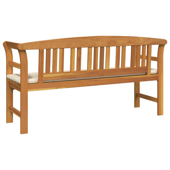 Rosabänk Naturlig 157 X 46 X 82,5 Cm Massivt Akaciaträ