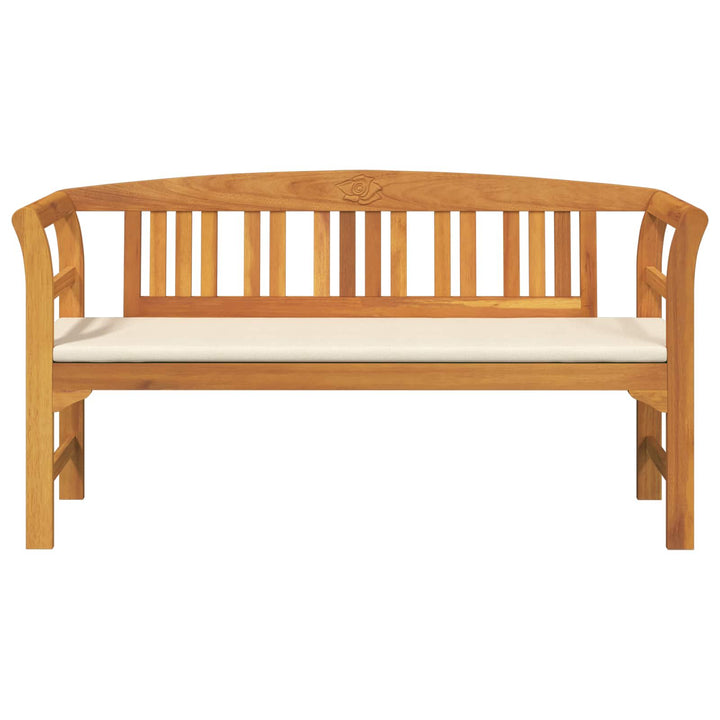 Rosabänk Naturlig 157 X 46 X 82,5 Cm Massivt Akaciaträ