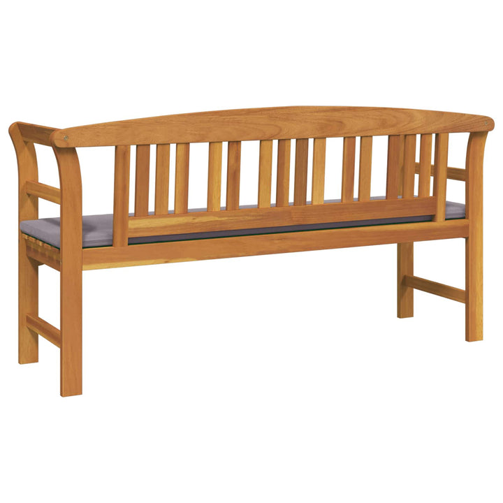 Rosabänk Naturlig 157 X 46 X 82,5 Cm Massivt Akaciaträ