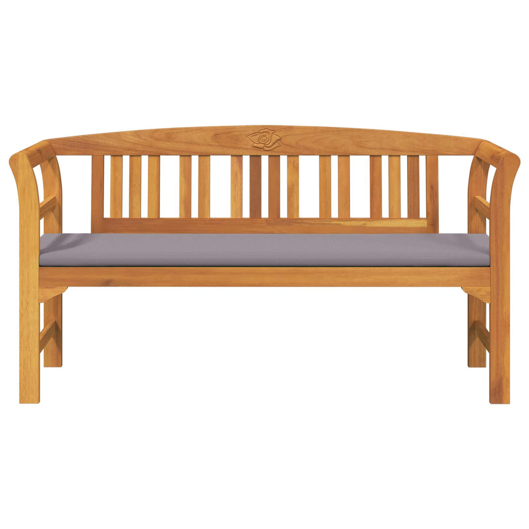 Rosabänk Naturlig 157 X 46 X 82,5 Cm Massivt Akaciaträ