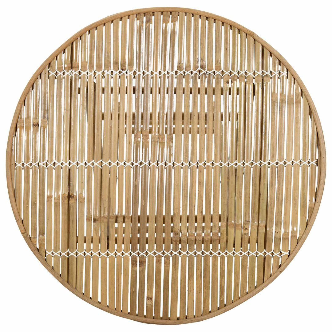 Trädgårdsbord Naturfärg 80 X 70 Cm Bambu
