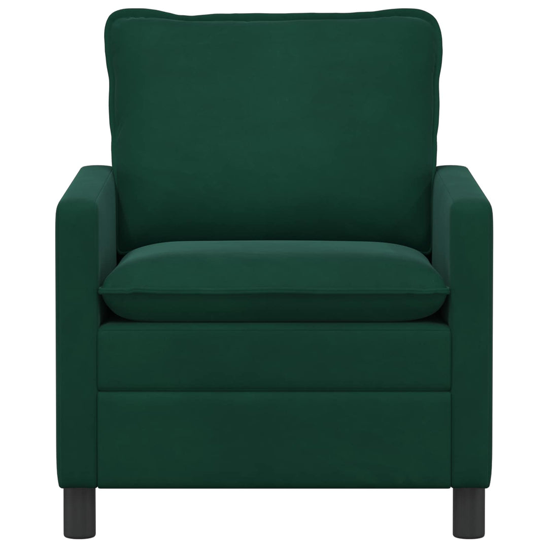 Soffa Mörkgrön 76 X 81 X 87,5 Cm Sammet