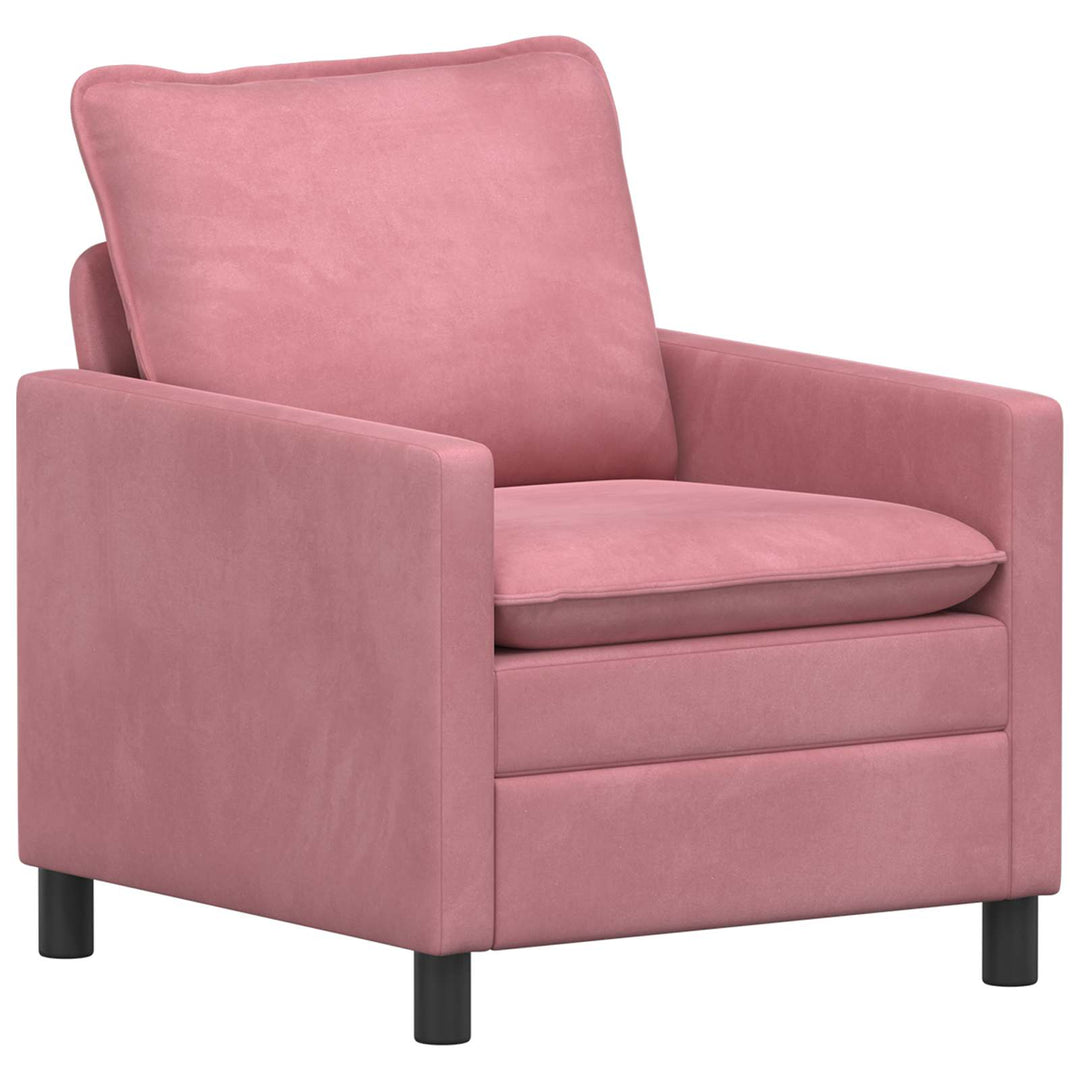 Soffa Rosa 76 X 81 X 87,5 Cm Sammet