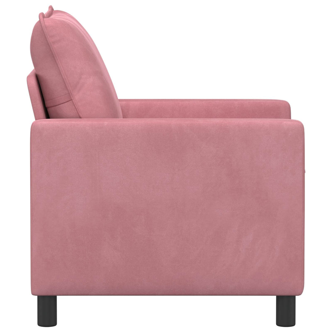 Soffa Rosa 76 X 81 X 87,5 Cm Sammet