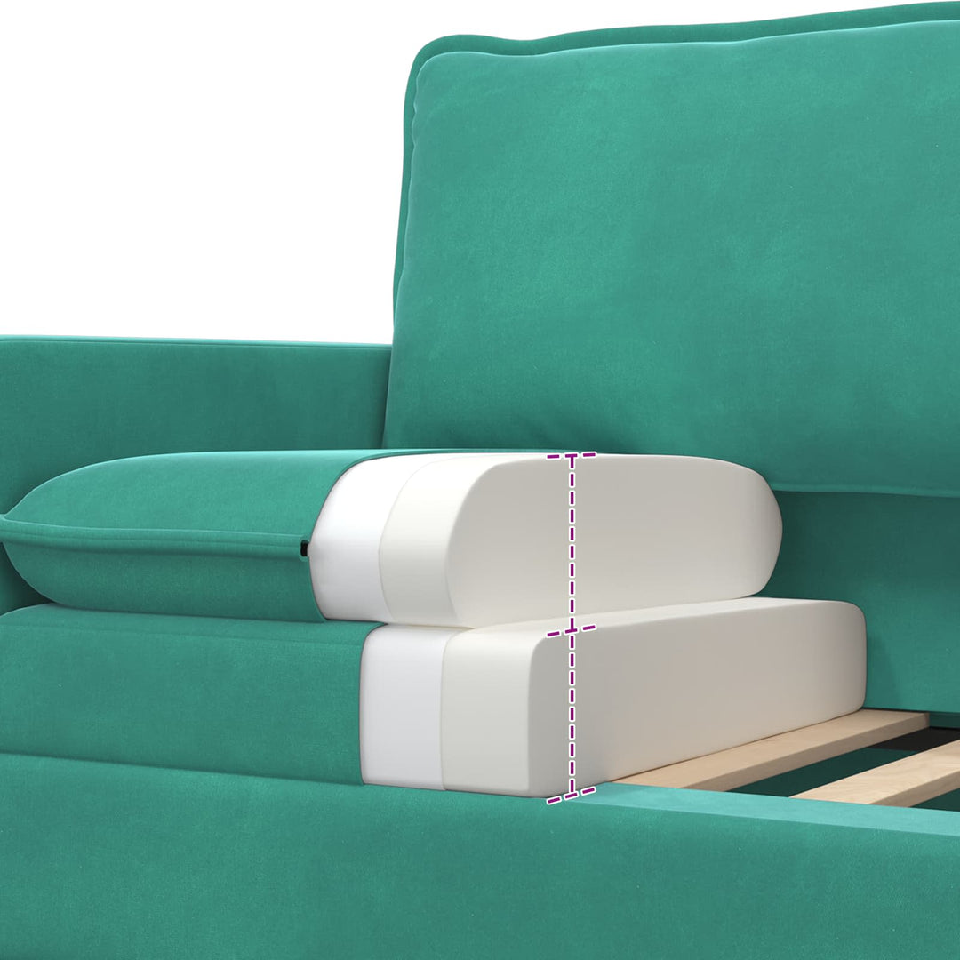 Soffa Turkos 76 X 81 X 87,5 Cm Sammet