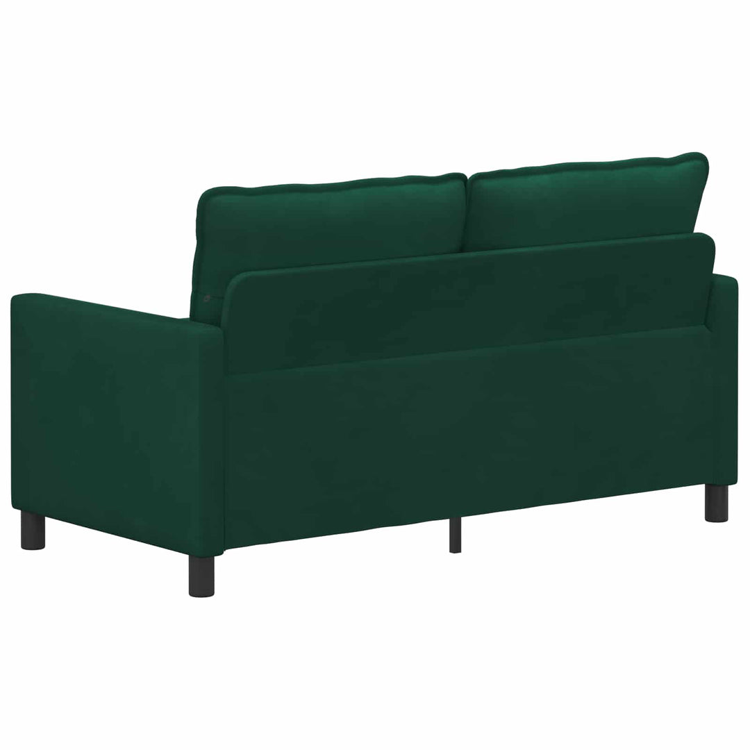 Soffa Mörkgrön 156 X 81 X 87,5 Cm Sammet