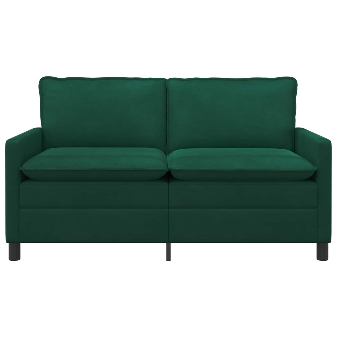 Soffa Mörkgrön 156 X 81 X 87,5 Cm Sammet