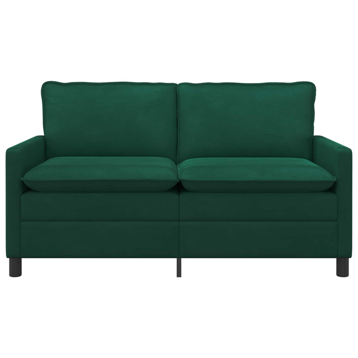 Soffa Mörkgrön 156 X 81 X 87,5 Cm Sammet