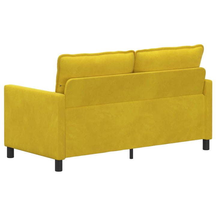 Soffa Gul 156 X 81 X 87,5 Cm Sammet
