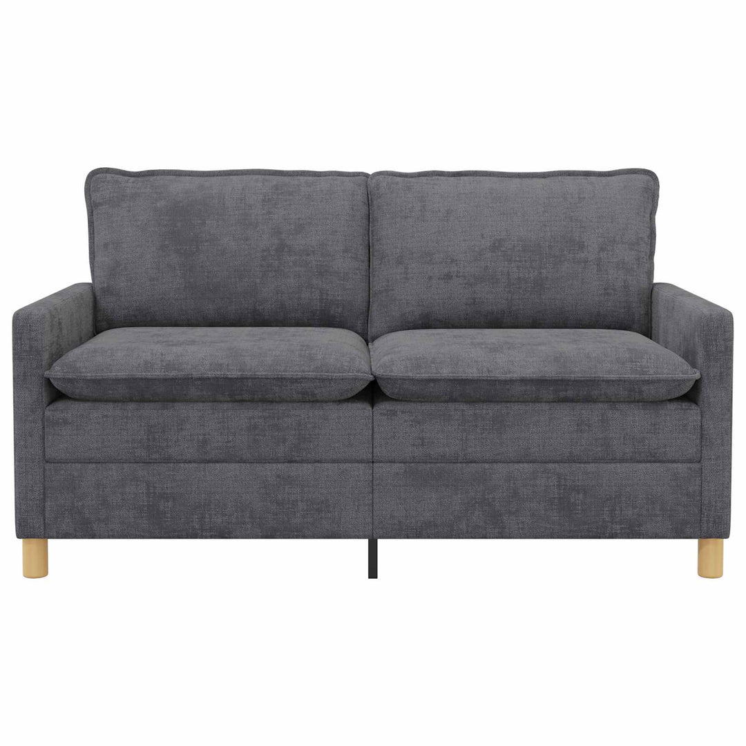 Soffa Mörkgrå 156 X 81 X 87,5 Cm Polyester