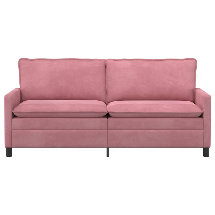 Soffa Rosa 196 X 81 X 87,5 Cm Sammet