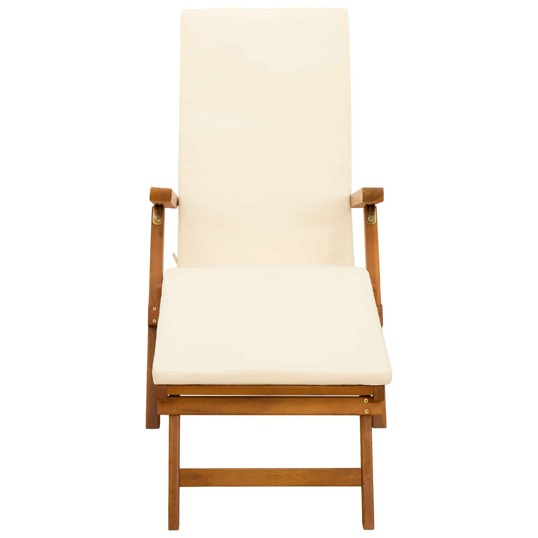 Reclining Och Fällbar Solstol 55 X 146 X 91 Cm
