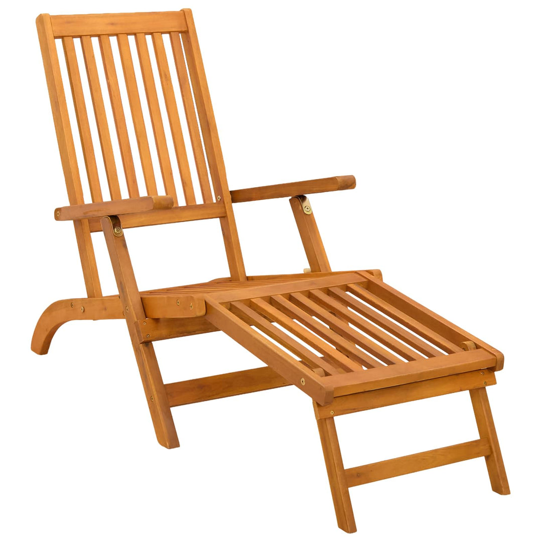 Reclining Och Fällbar Solstol 2 Pcs 55 X 146 X 91 Cm