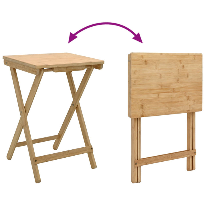 Köksbord Naturfärg 40 X 30 X 53,5 Cm Bambus