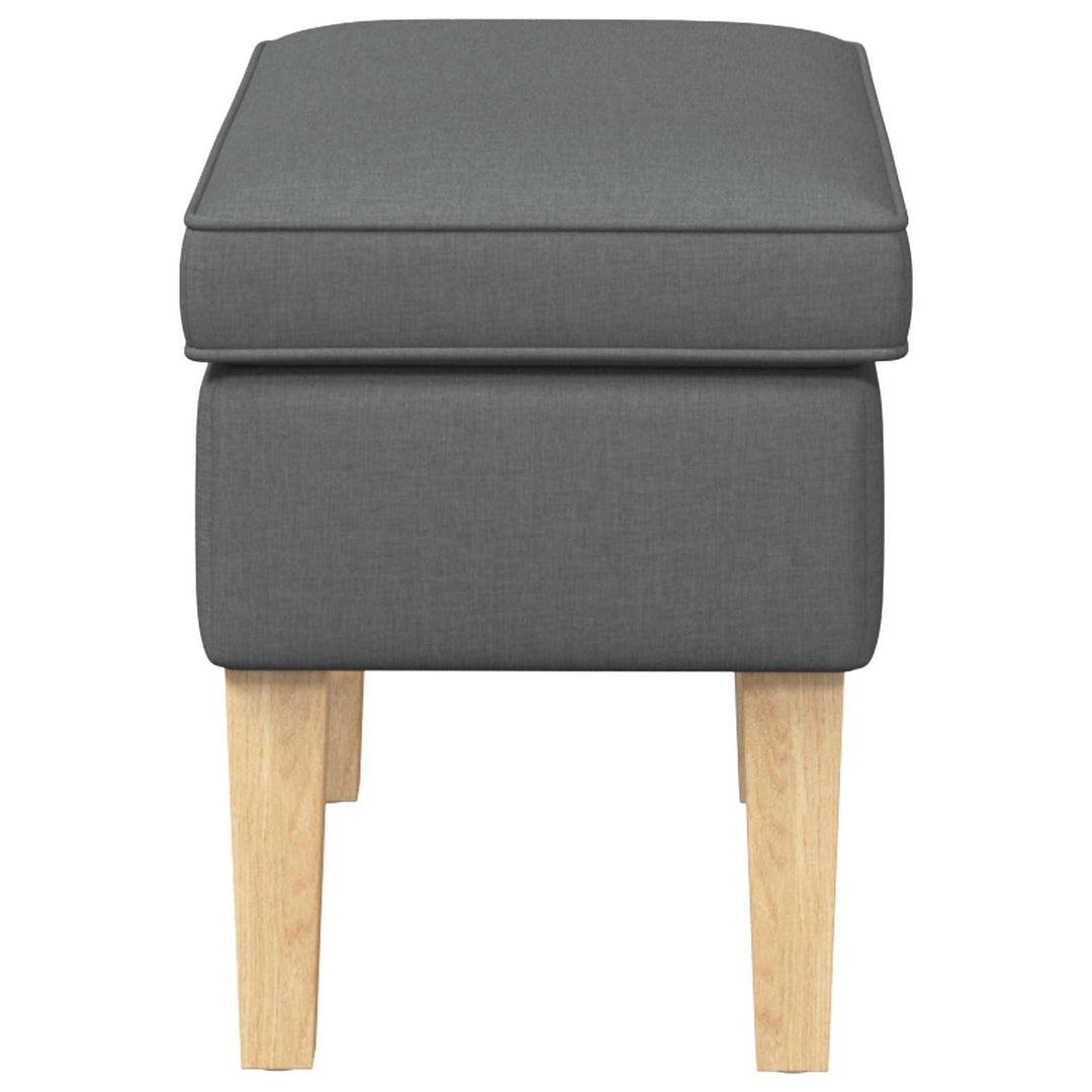 Fotpall Mörkgrå 55 X 35 X 41 Cm Tyg