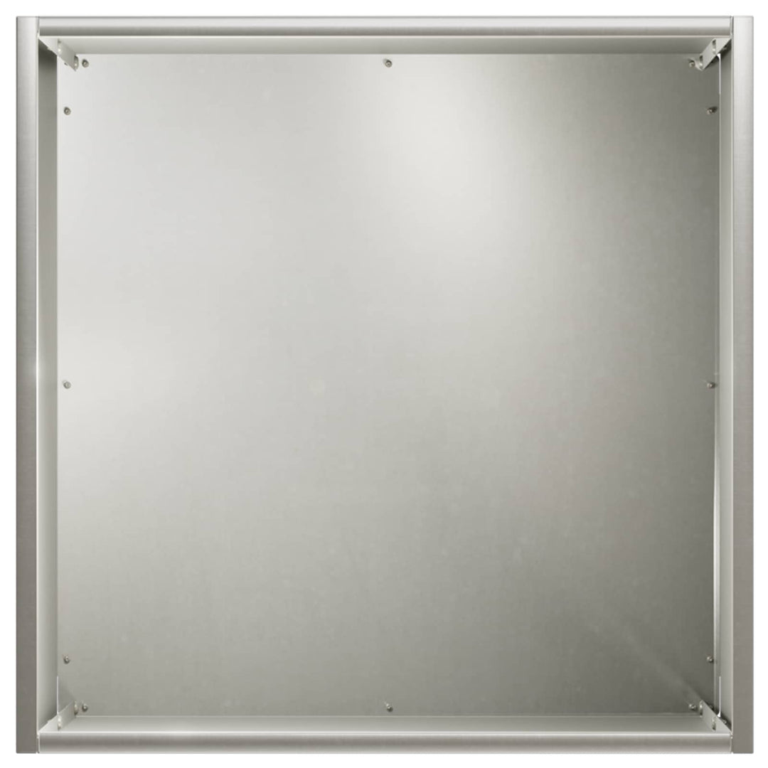 Trädgårdsplanterare Silver 45 X 45 X 45 Cm Rostfritt Stål
