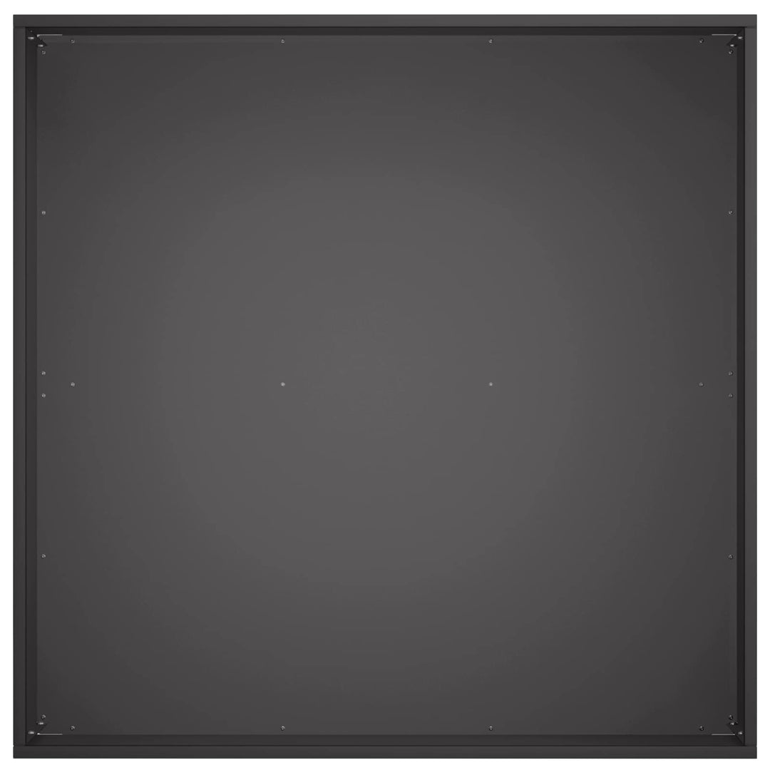 Trädgårdsplanterare Svart 40 X 40 X 20 Cm Kallvalsat Stål