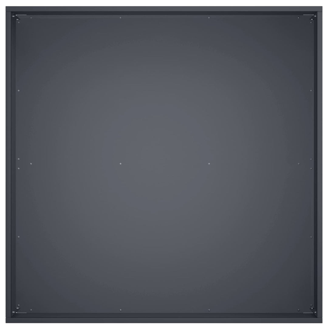 Trädgårdsplanterare Antracit 40 X 40 X 20 Cm Kallvalsat Stål