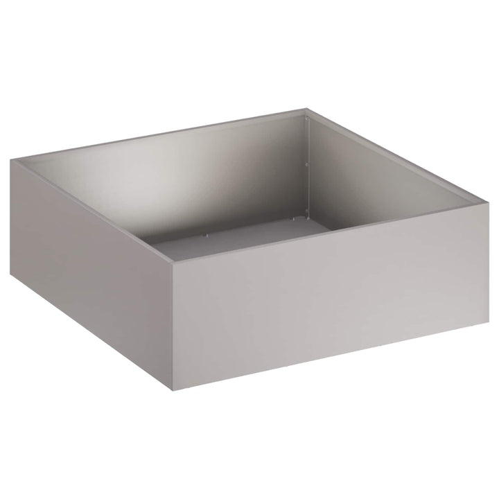Trädgårdsplanterare 2 St Rostig 60 X 60 X 20 Cm