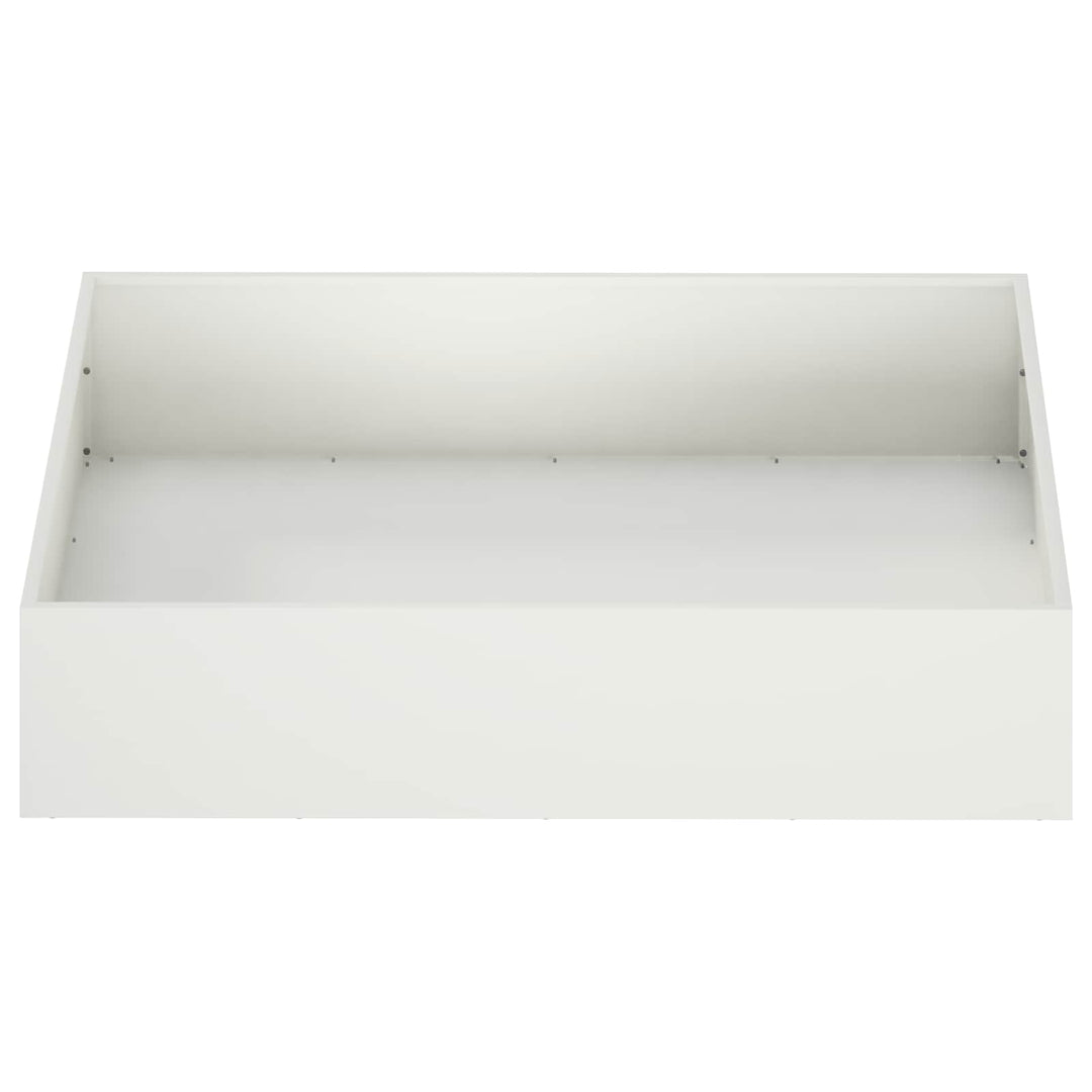 Trädgårdsplanterare 2 St Vit 80 X 80 X 20 Cm Kallvalsat Stål