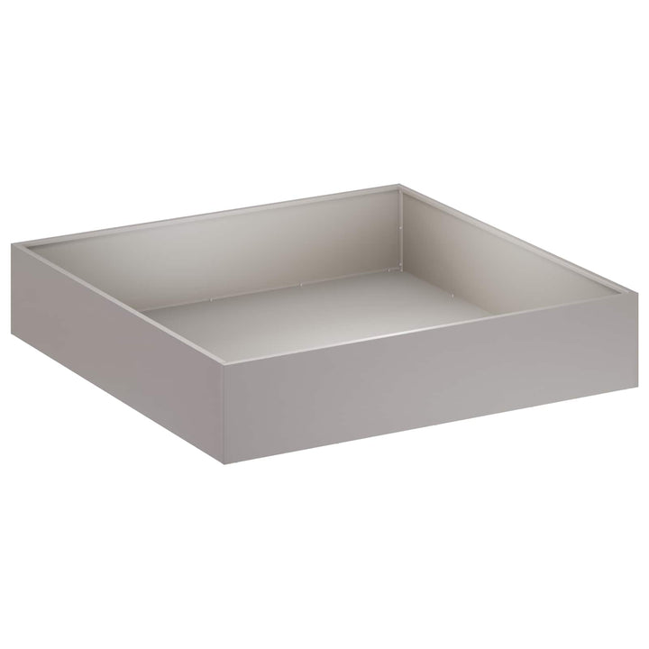 Trädgårdsplanterare Rostig 80 X 80 X 20 Cm Väderbeständig Stål
