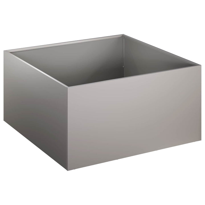 Trädgårdsplanterare Rostig 40 X 40 X 30 Cm Väderbeständig Stål