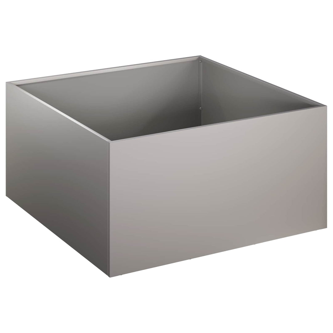 Trädgårdsplanterare Rostig 40 X 40 X 30 Cm Väderbeständig Stål