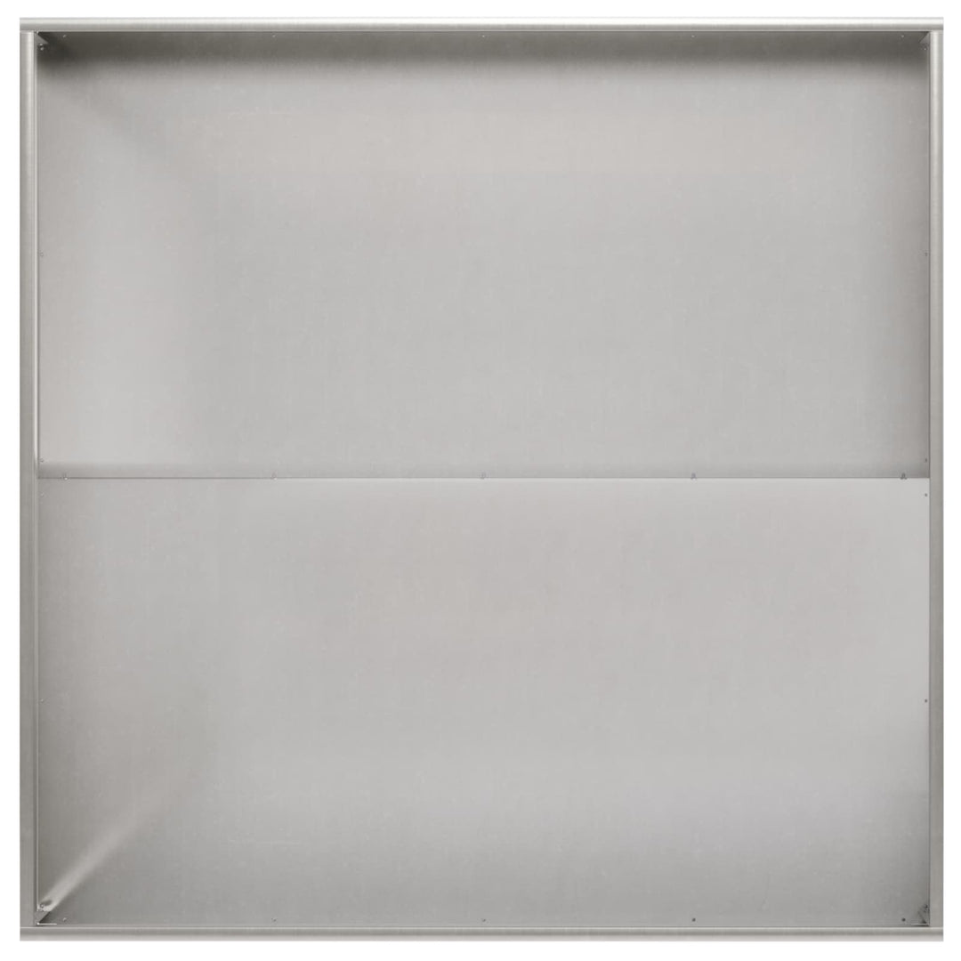 Trädgårdsplanterare 2 St Silver 100 X 100 X 30 Cm